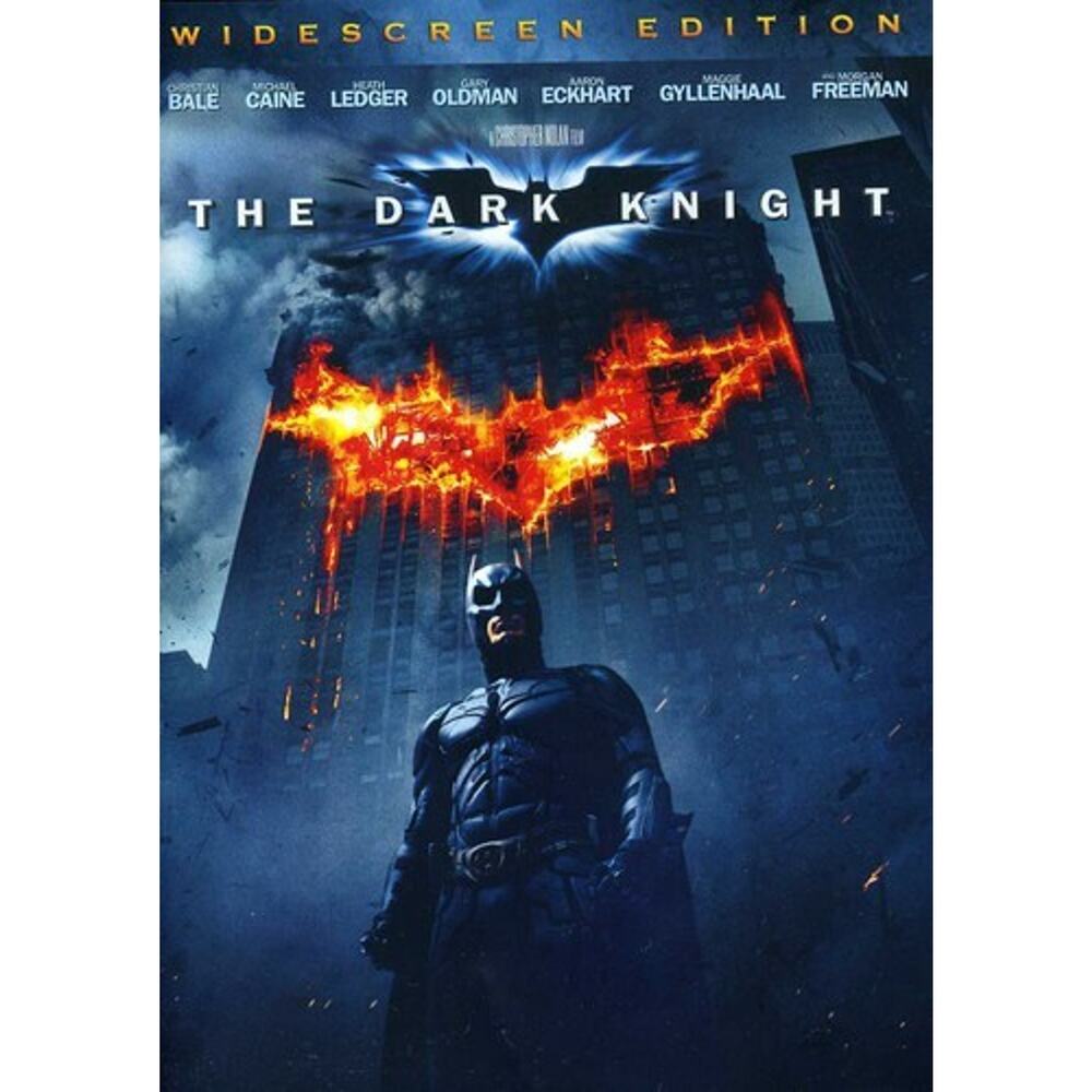 The Dark Knight Widescreen Edition (DVD, 2008) Disc/Case Only